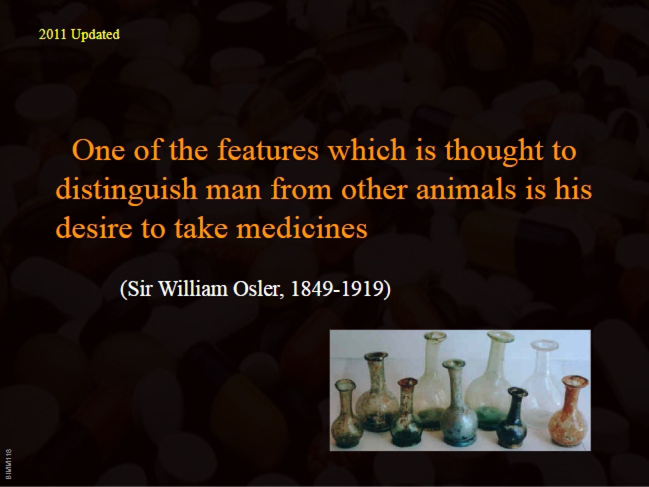 Pharmacology Introductory Session One