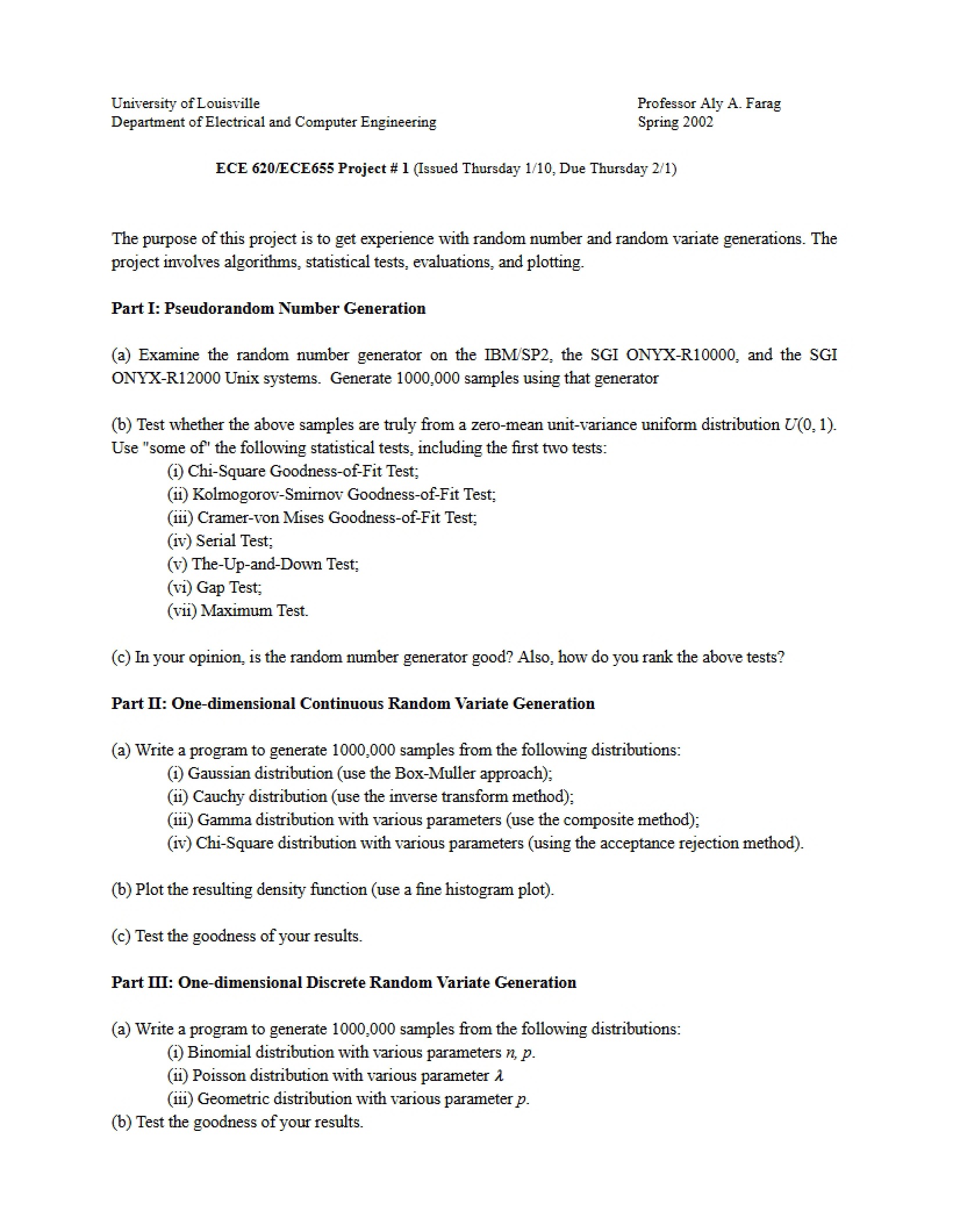 Project 1 Pattern Recognition