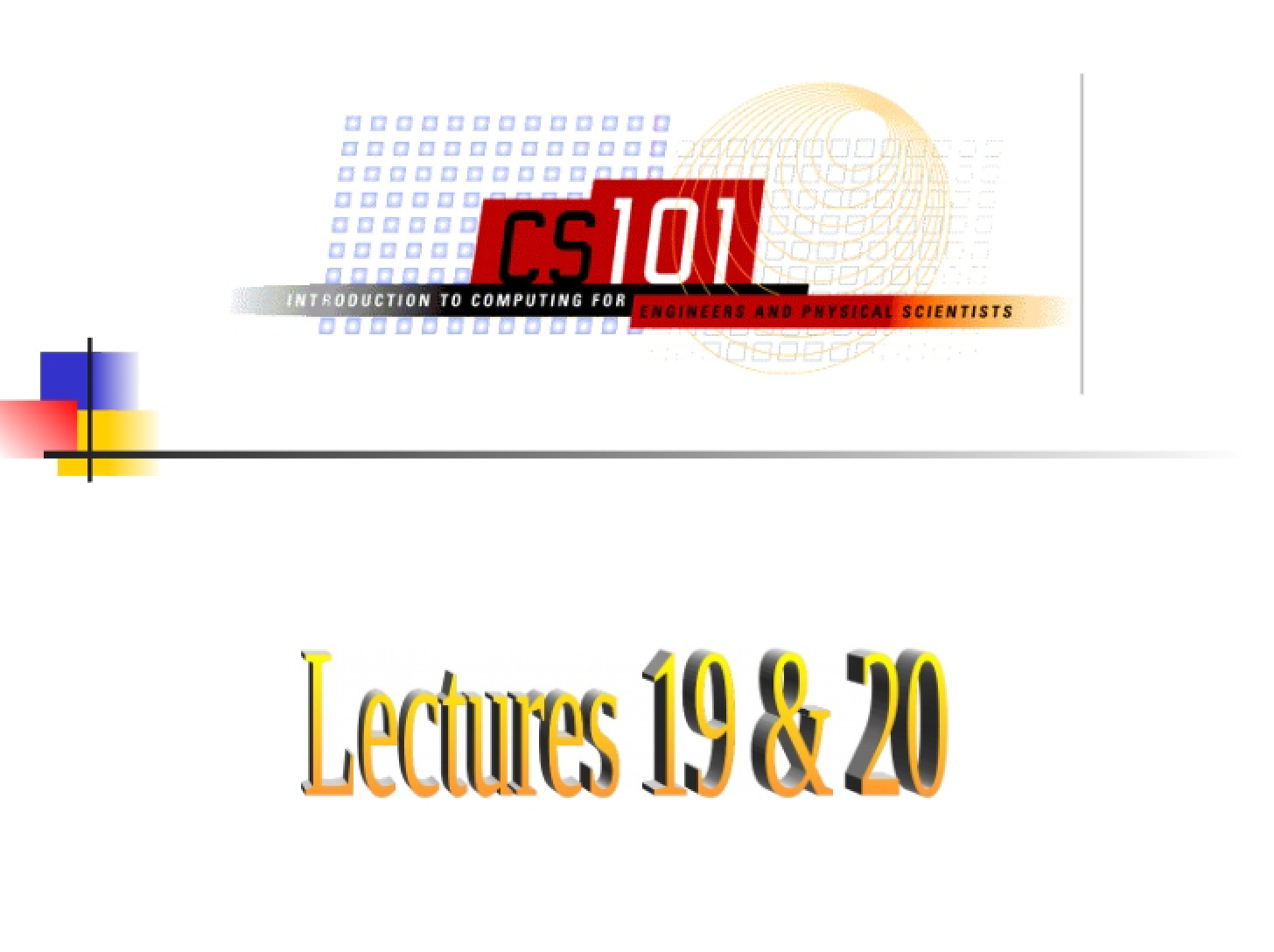 Session 19-20