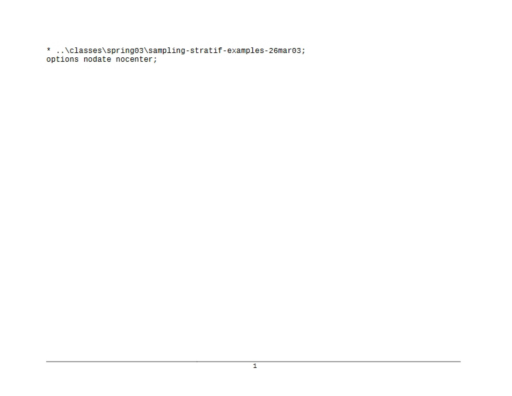 Environmental Analysis and Modeling Notes