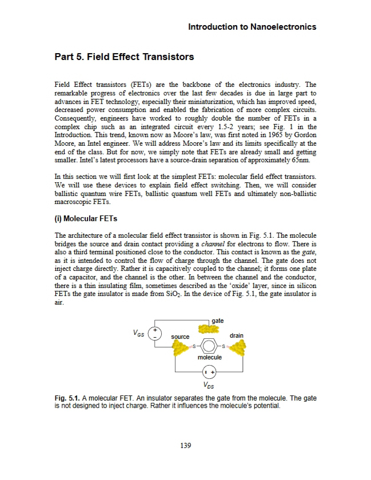 Field Effect Transistors Overview
