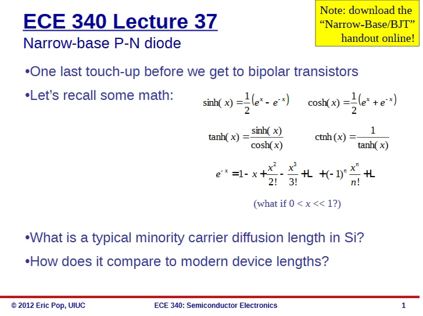 Annotated Narrow Base Diode (L37)