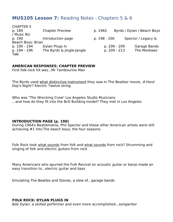 General Science - Reading Notes 7