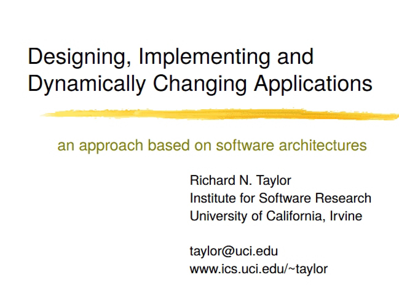 Design Concepts