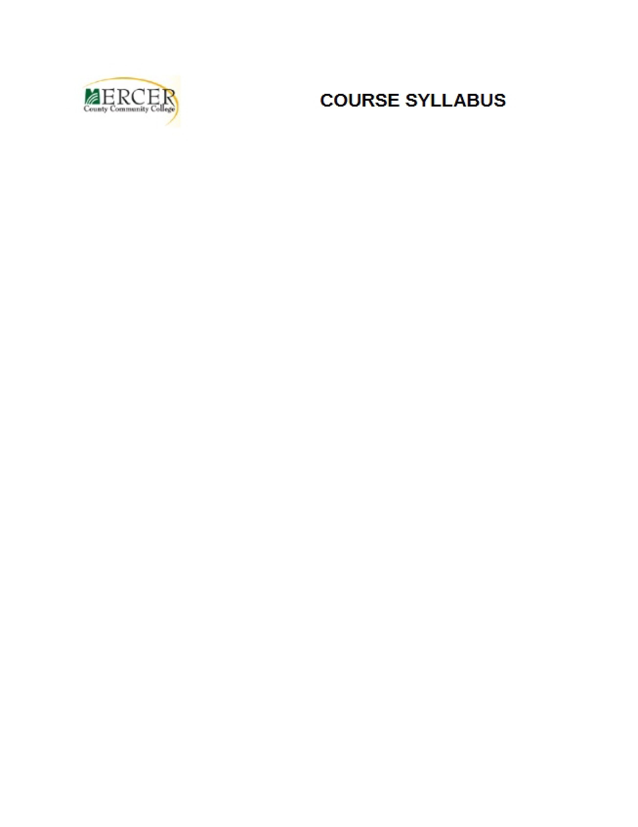 Syllabus Funeral Service Law