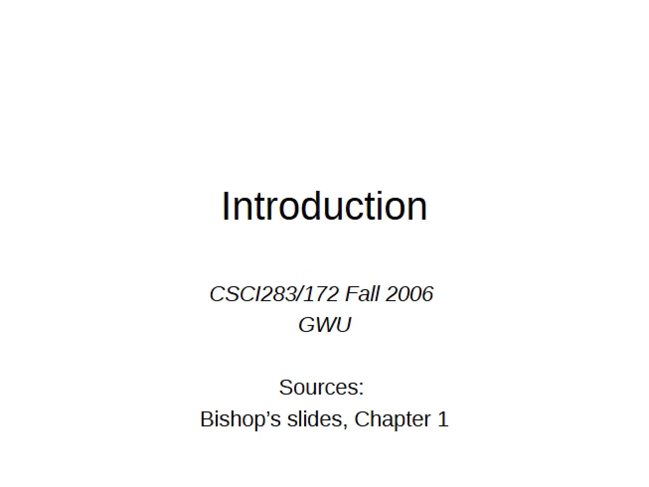 Introduction