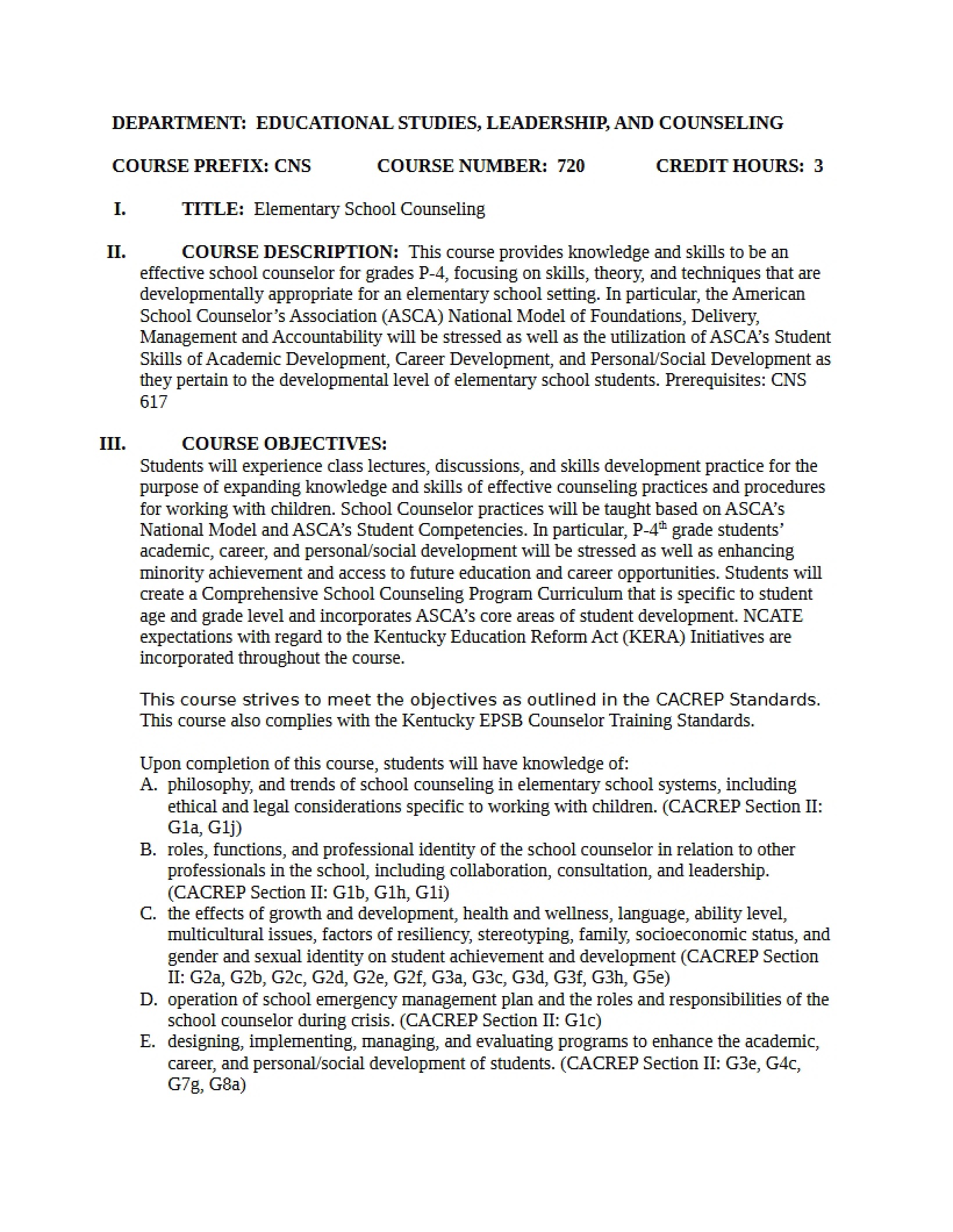 Syllabus