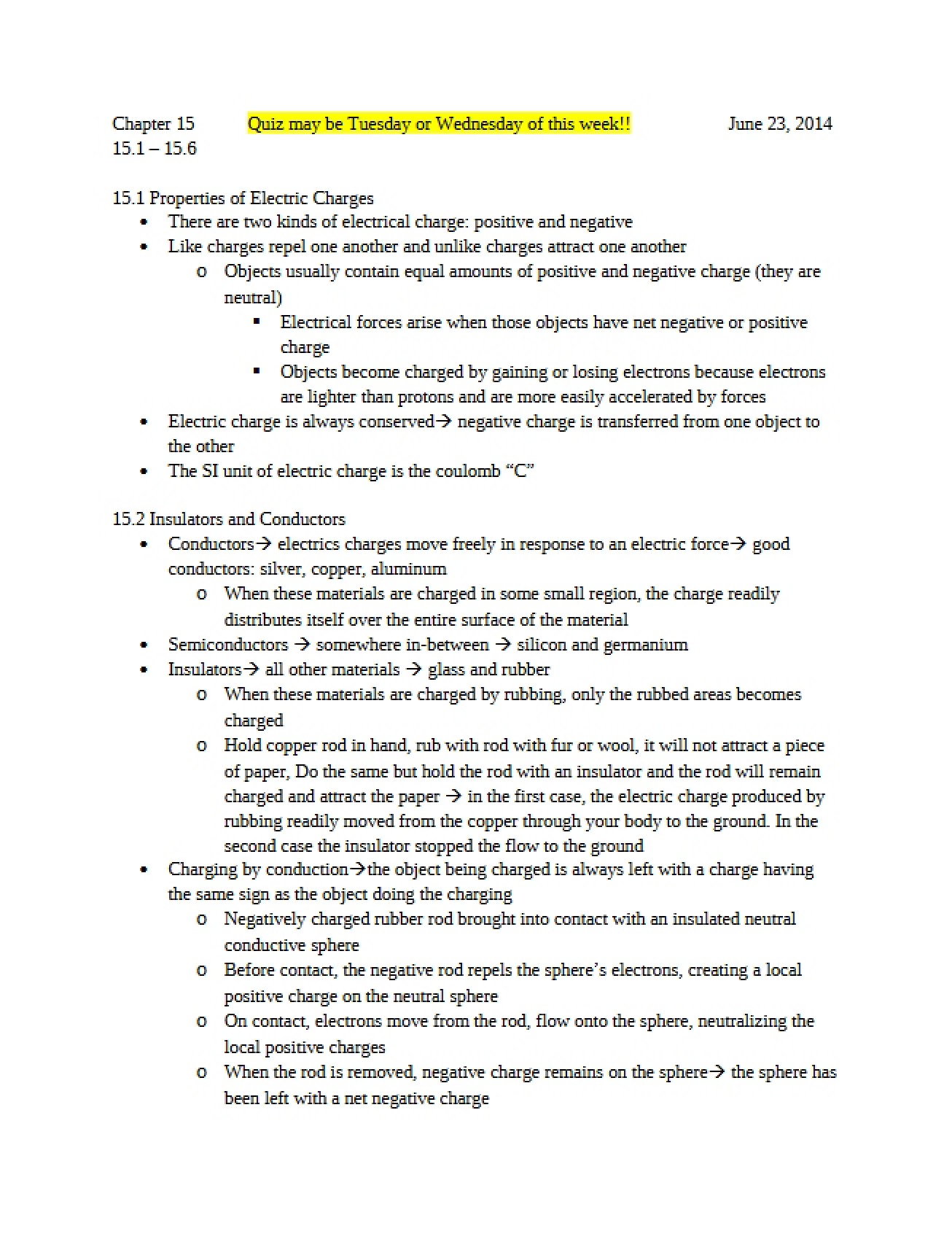 General Physics II Chapter Twenty-Two