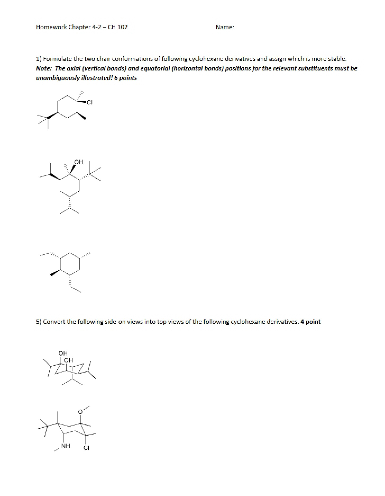 Chapter 4.2 Homework Assignment