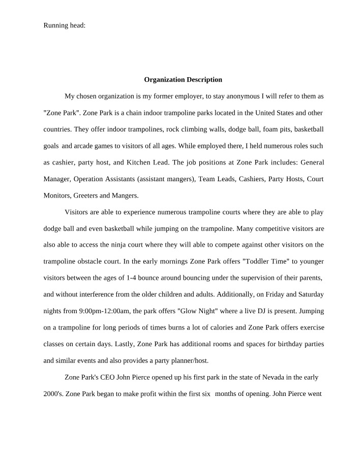 Leadership Practices and Team Meetings - Zone Park Analysis