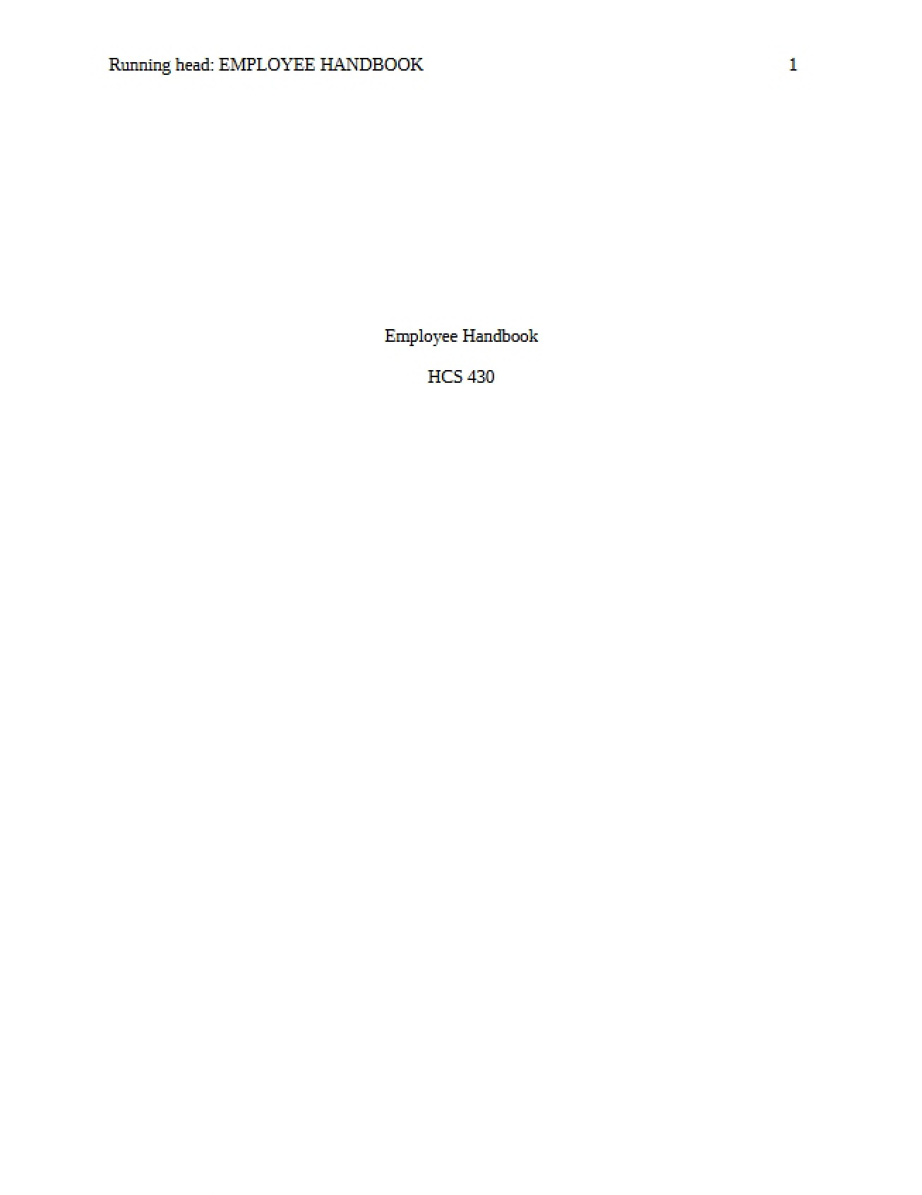 Guidebook for Employees