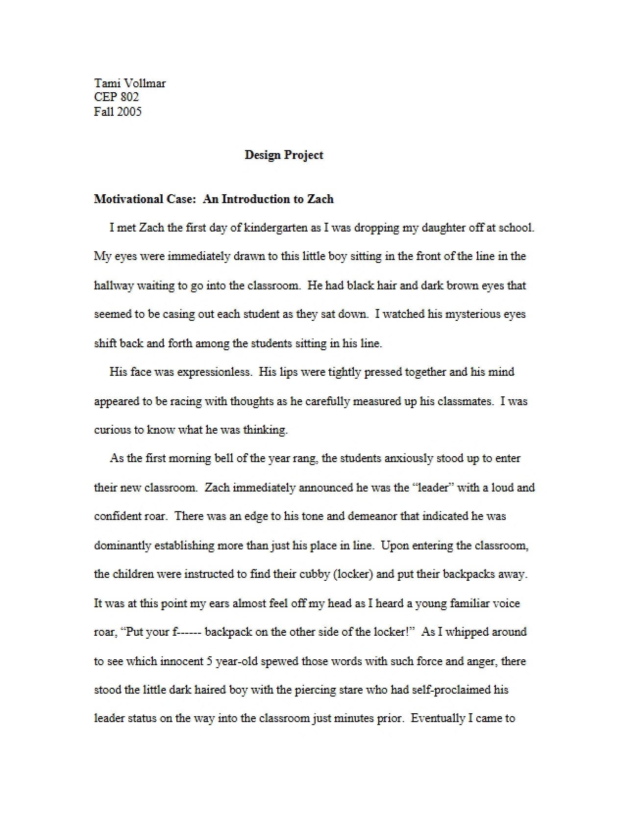 Special Ed Design Project