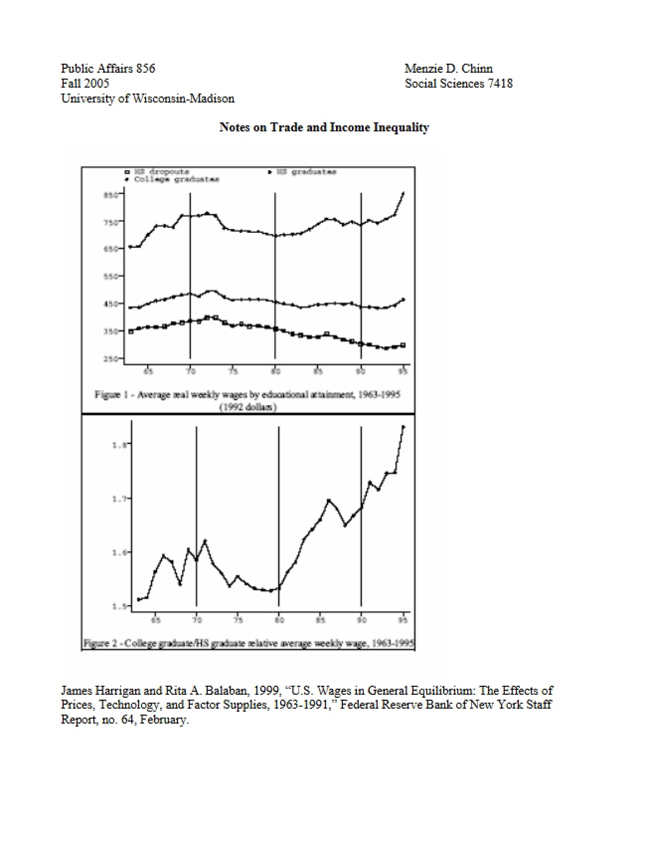 Lecture Notes for PA 856