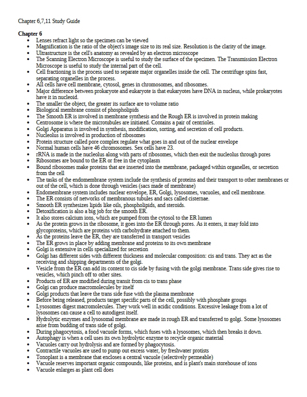 Guide for Studying