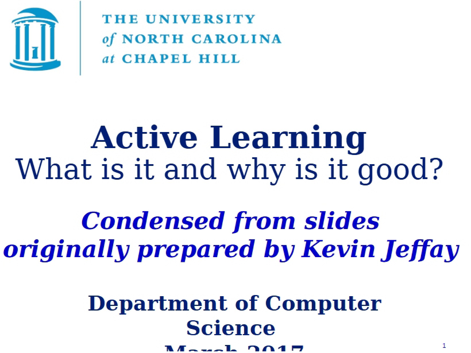 Learning Actively
