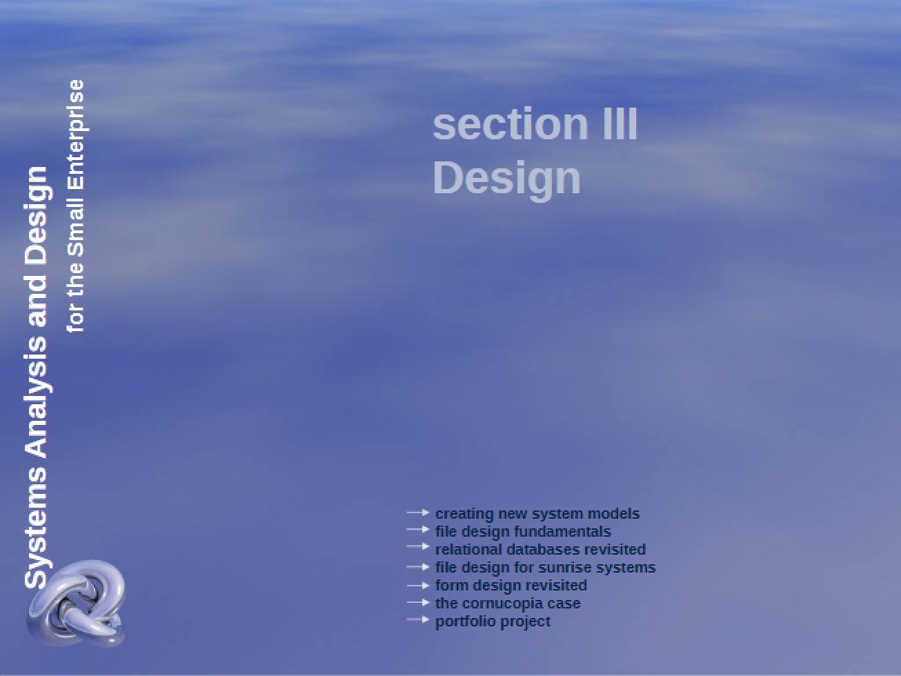 Design of Section III