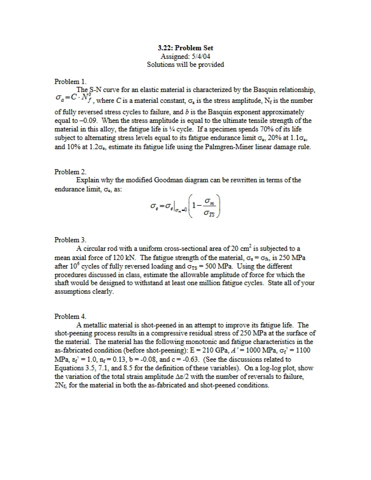 General Assignment