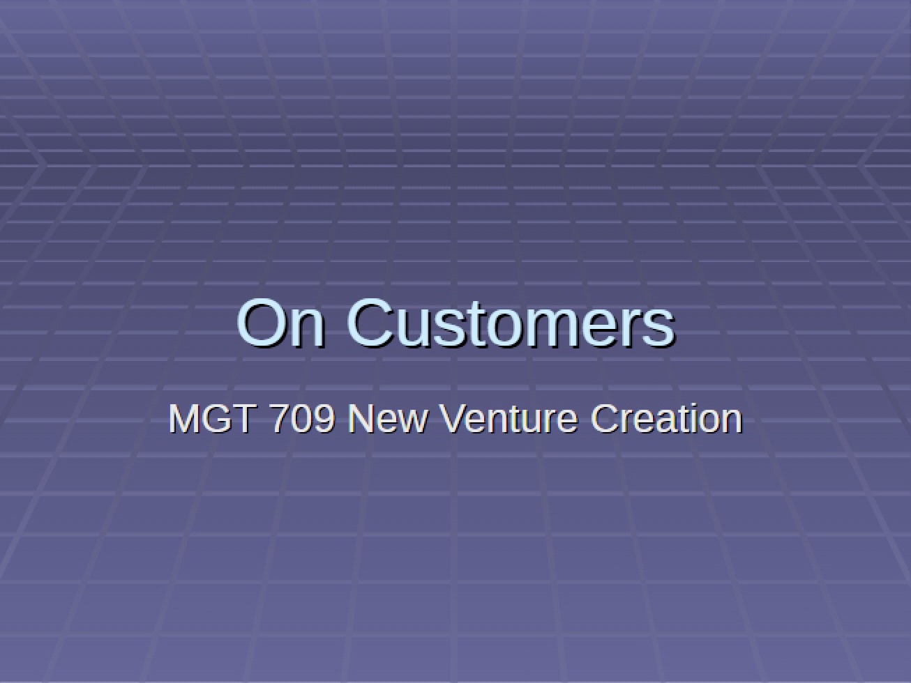 Customer Analysis