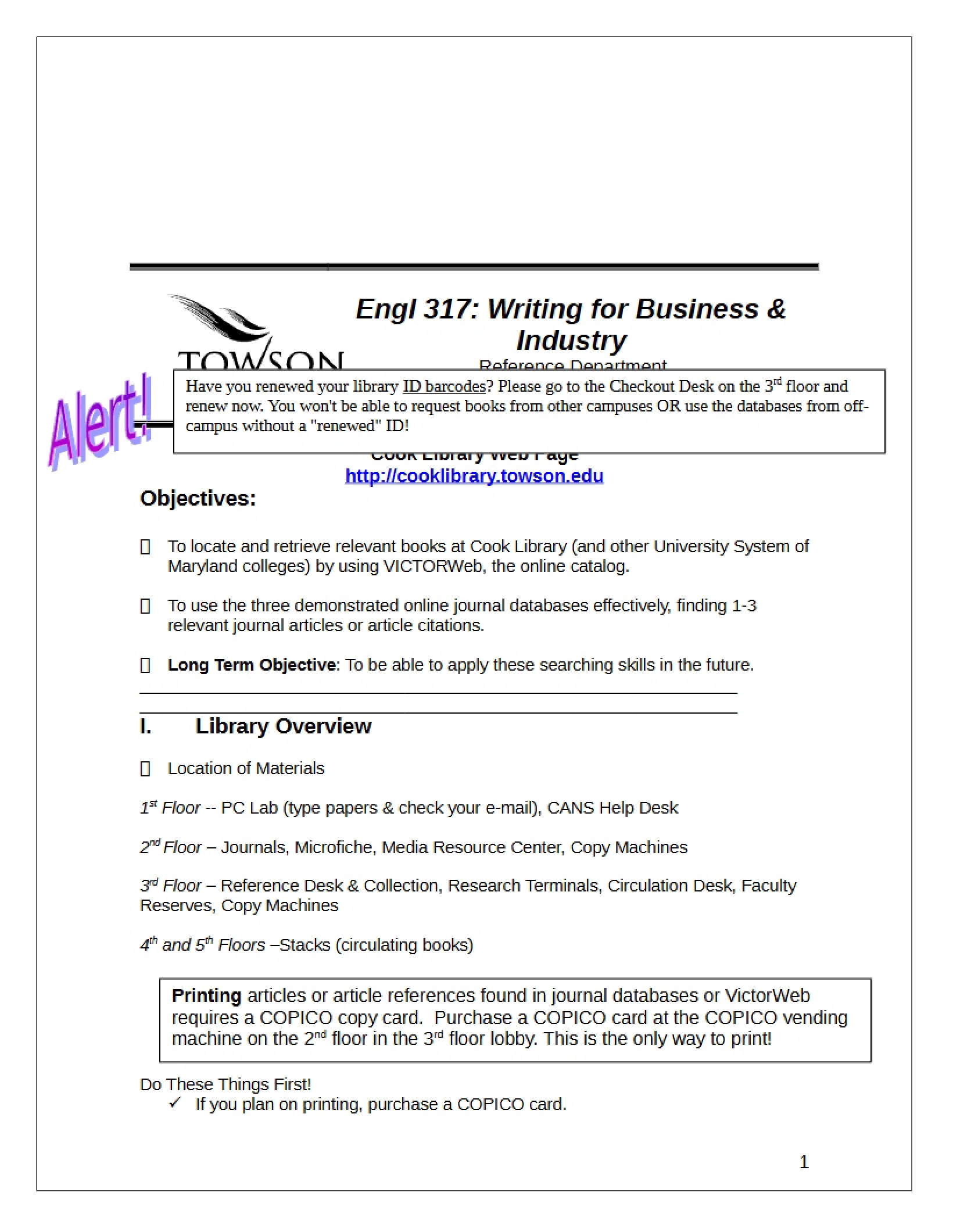 Business and Industry Writing