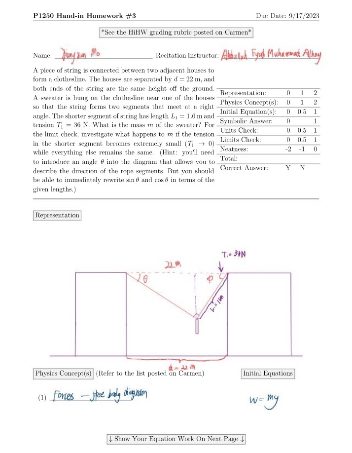 Hand-in Homework #3 for P1250