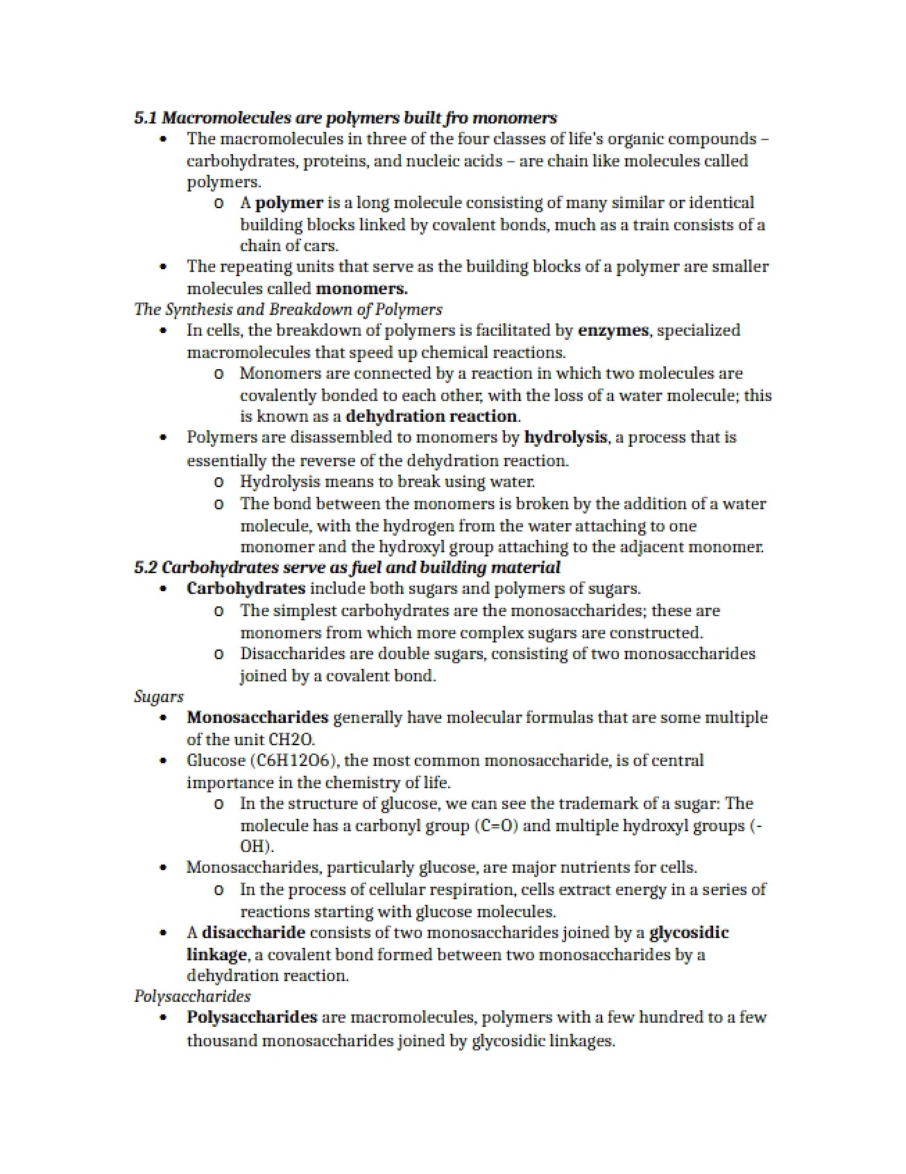Concepts of Biology Chapter Five