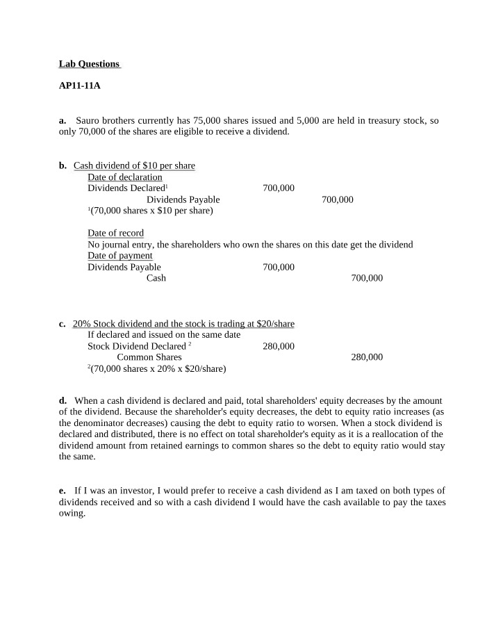 ACTG 2011 Lab Questions