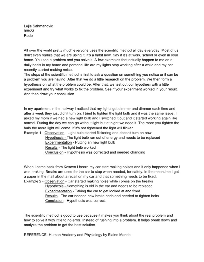 Written Assignment - Module 1