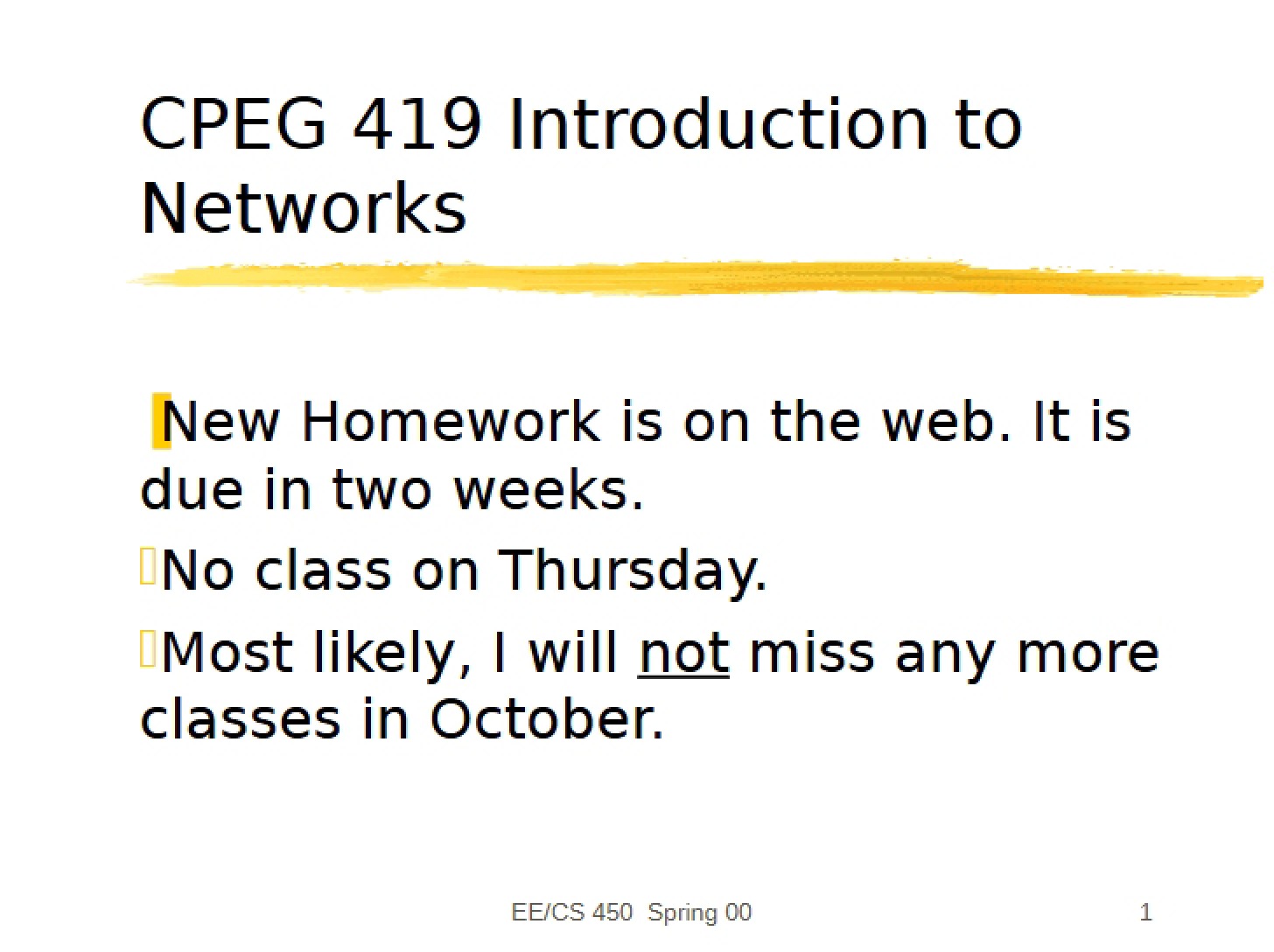 Network Fundamentals