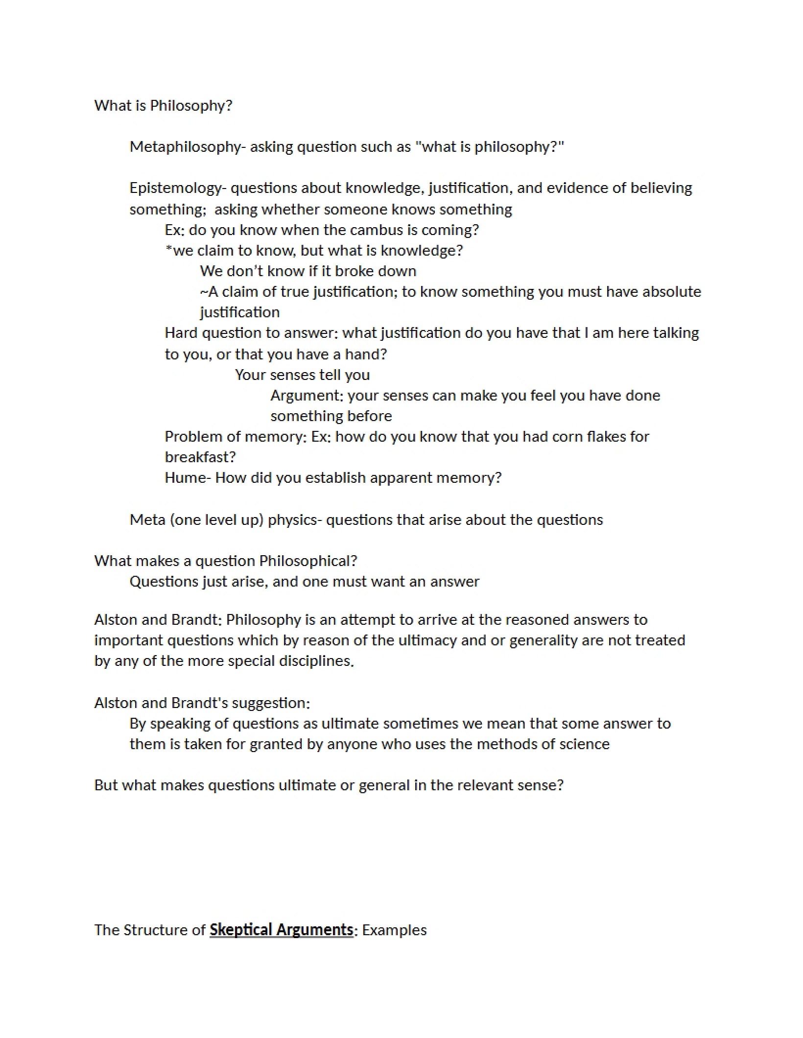 Philosophy Definition