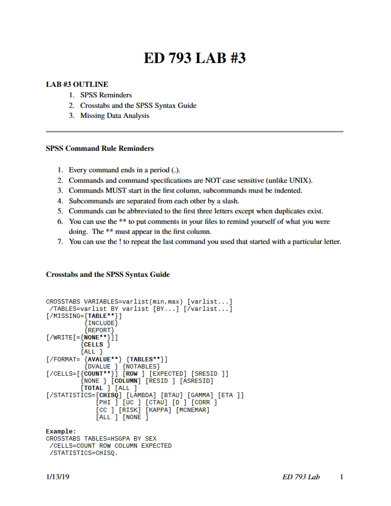 Lab 3 ED 793