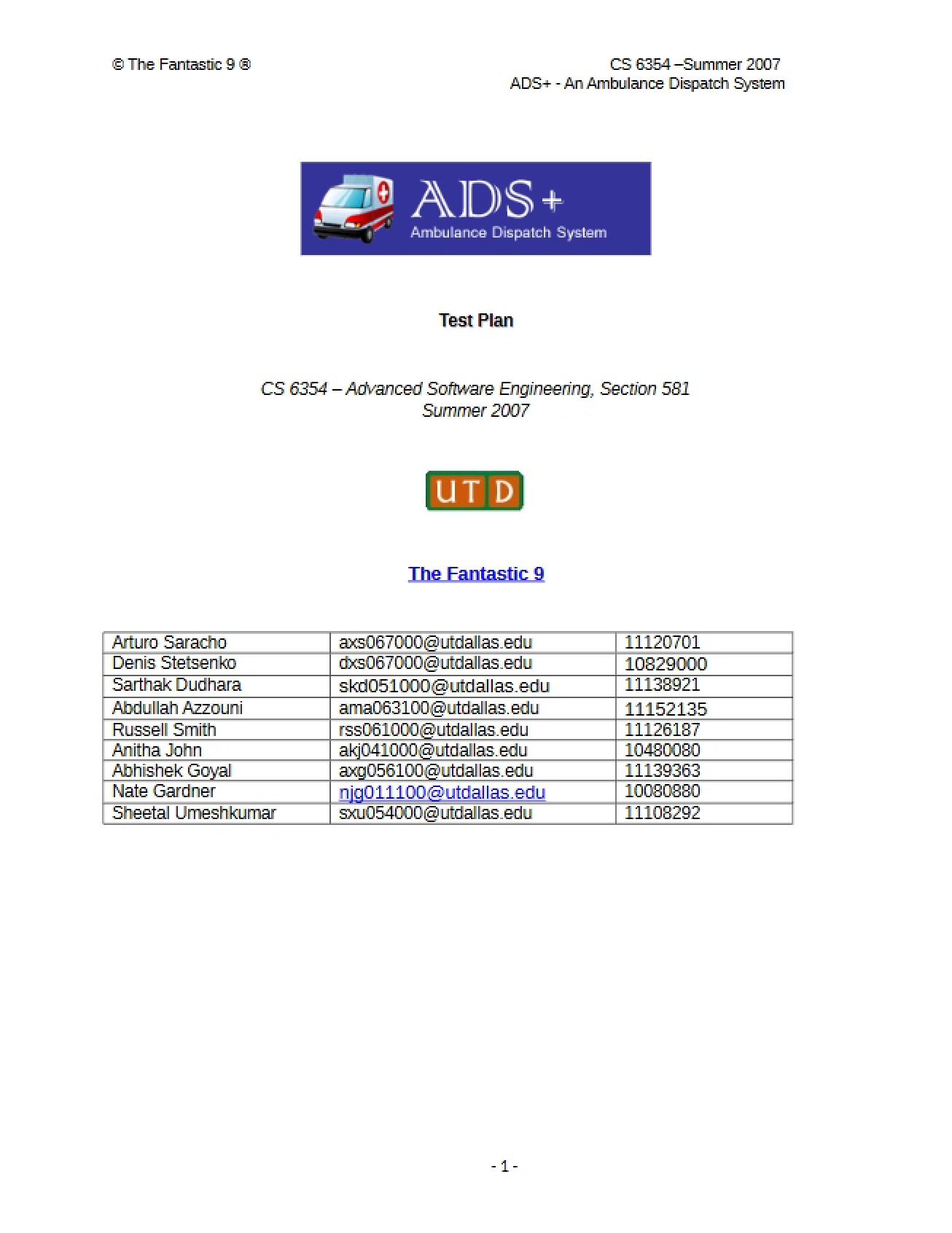 Advanced Software Engineering Review