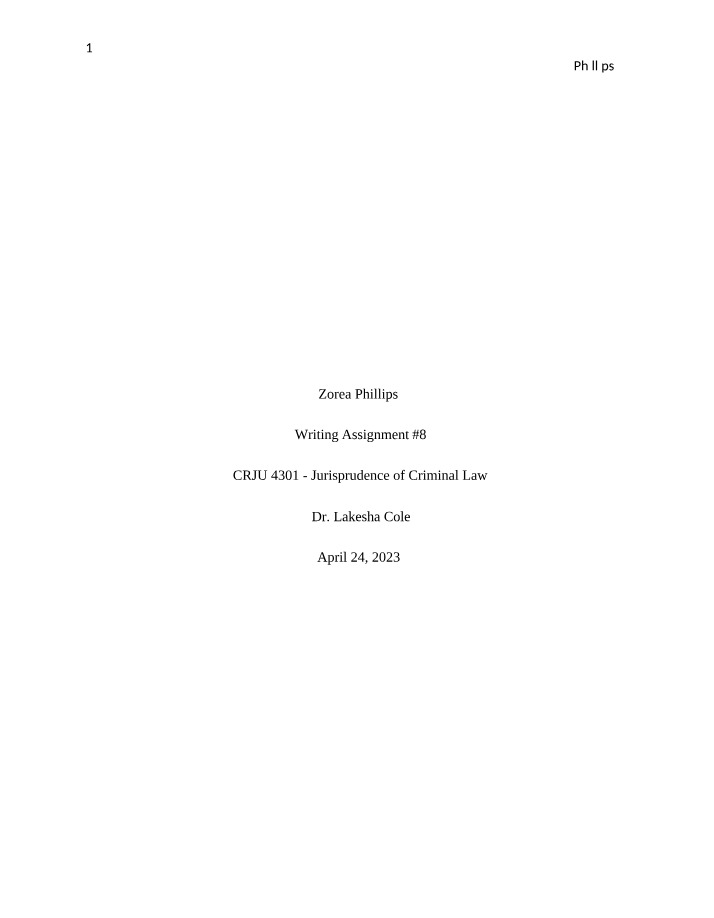 Punishment for Attempted Fourth-Degree Burglary - A Case Study