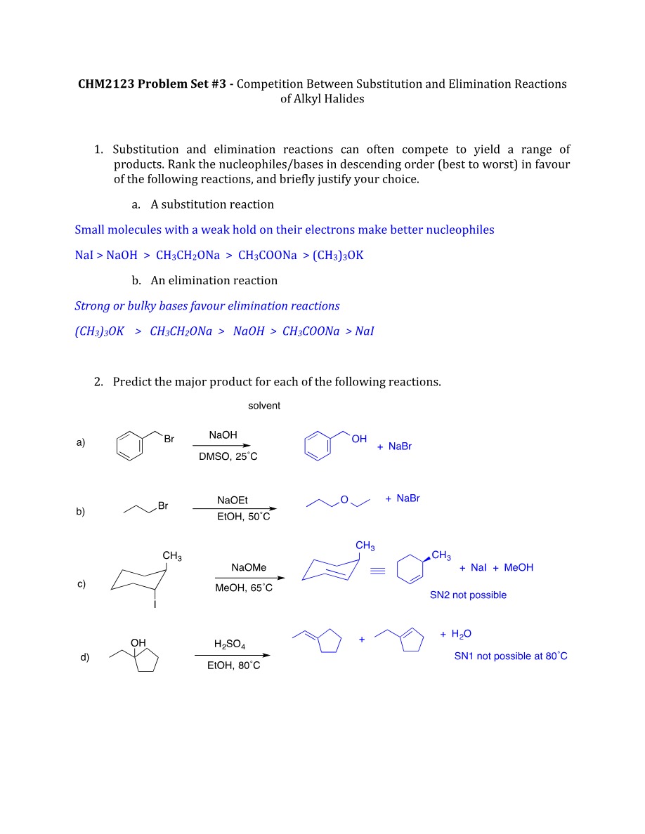 Problem Set 3 for CHM2123