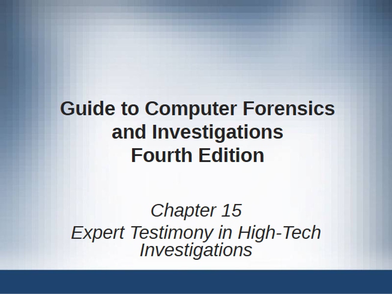 Computer Forensics Guidebook