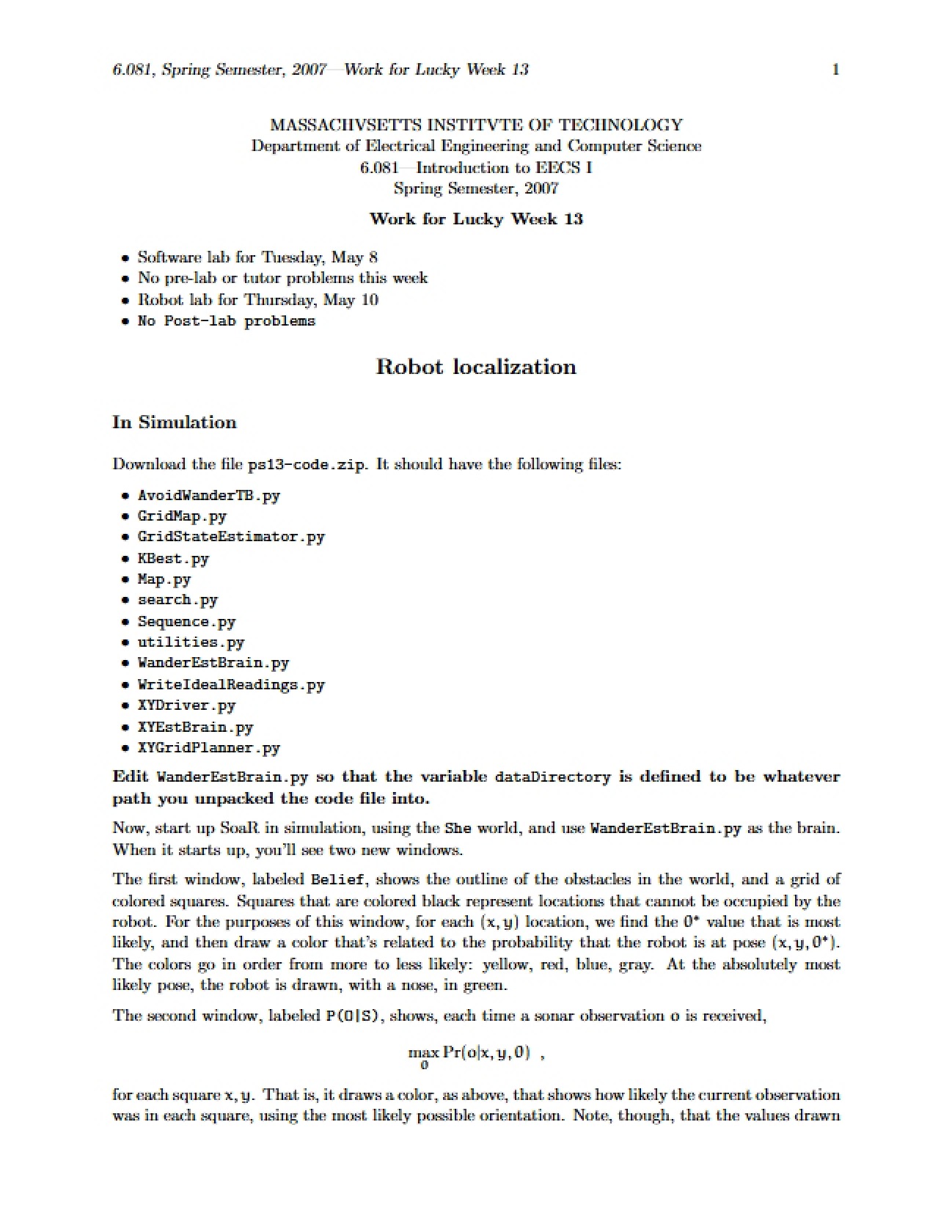 Notes for Robotics Study