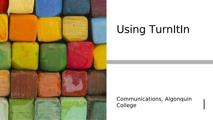 TurnItIn Usage Guide