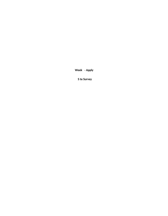 Wireless Coverage Optimization - Small Office Site Survey