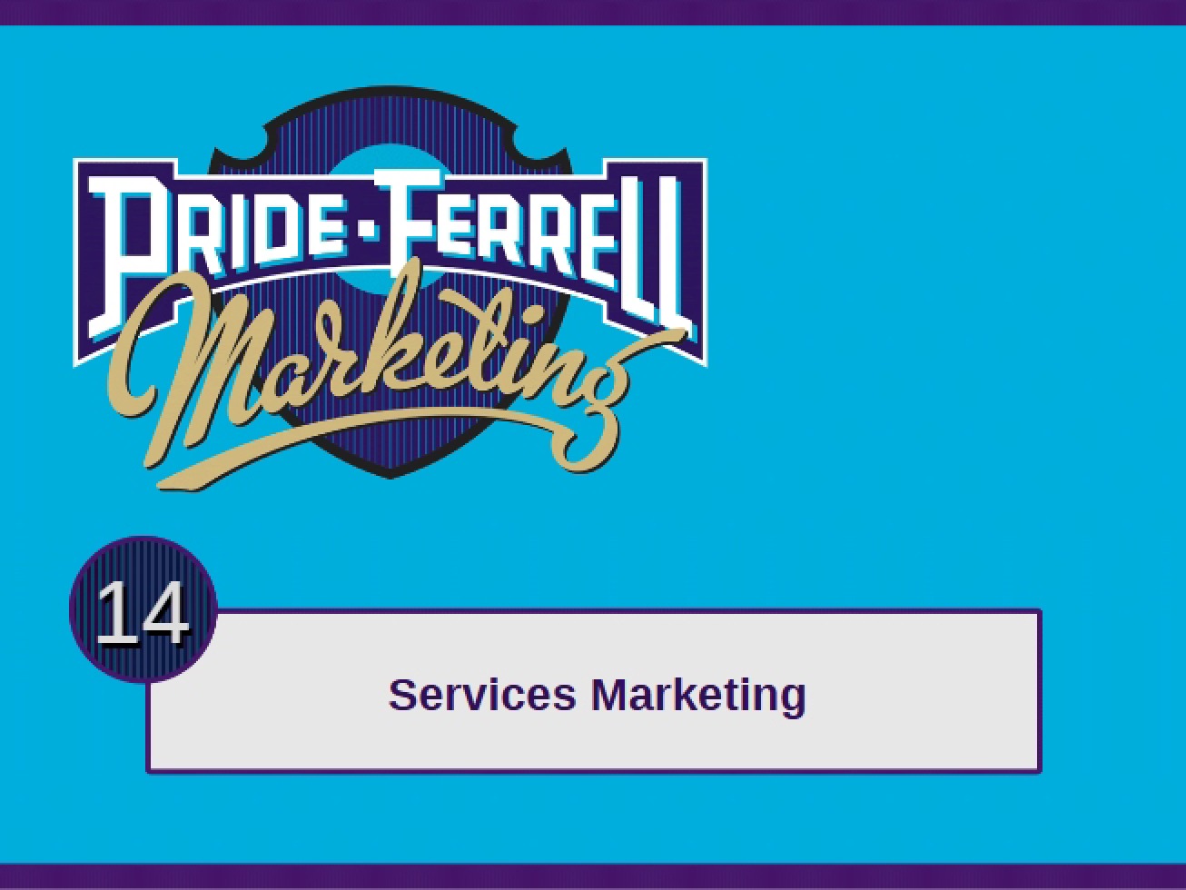 Marketing of Services