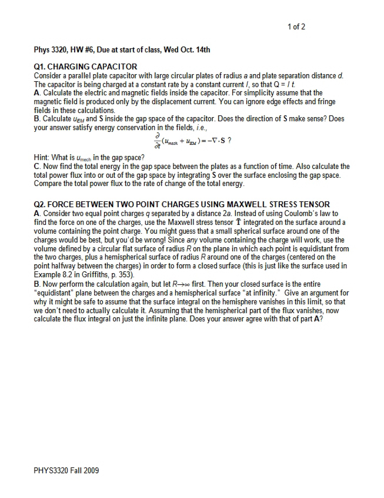 Homework Assignment Number Six