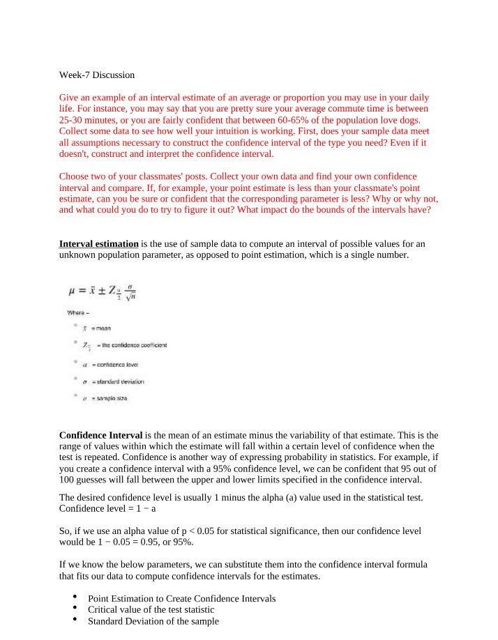 Confidence Intervals for Interval Estimation