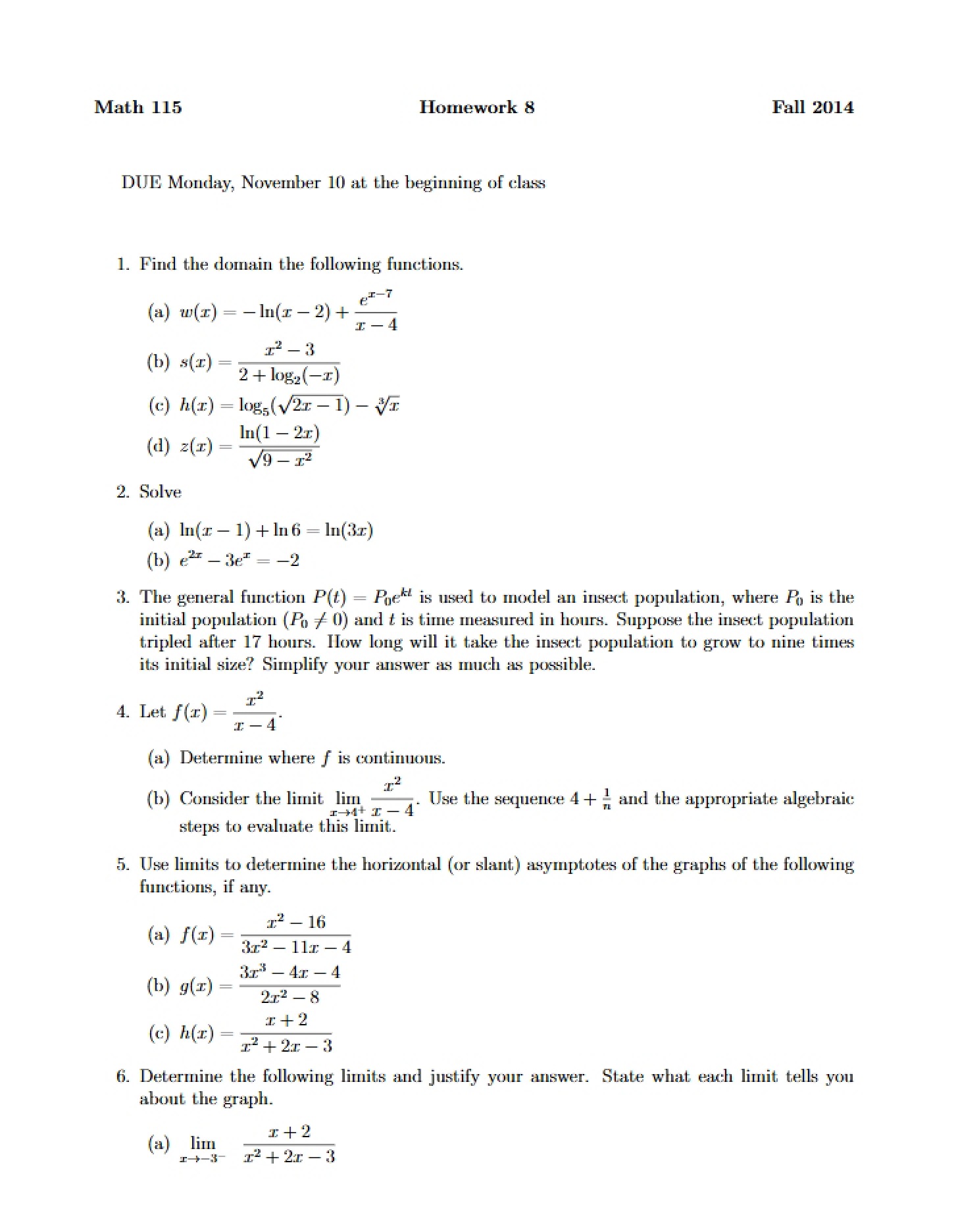 Homework Assignment 8