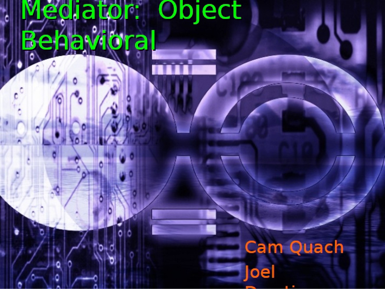 Mediator Object Behavioral Pattern