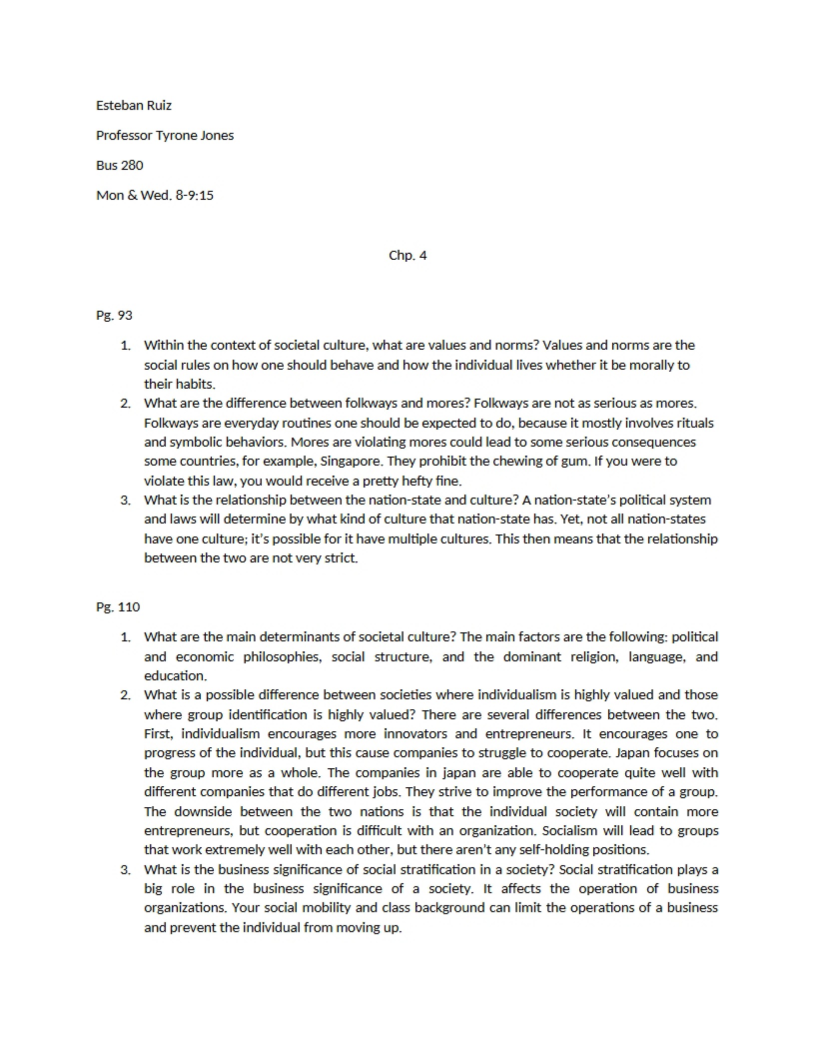 International Business Chapter 4