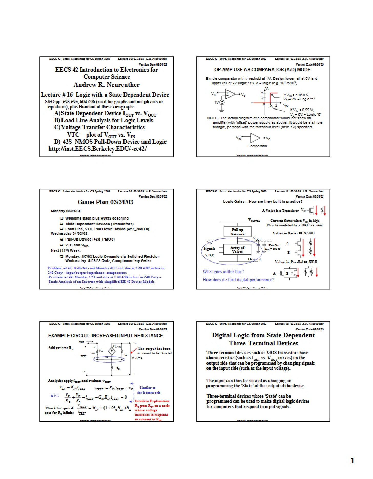 Notes for Study