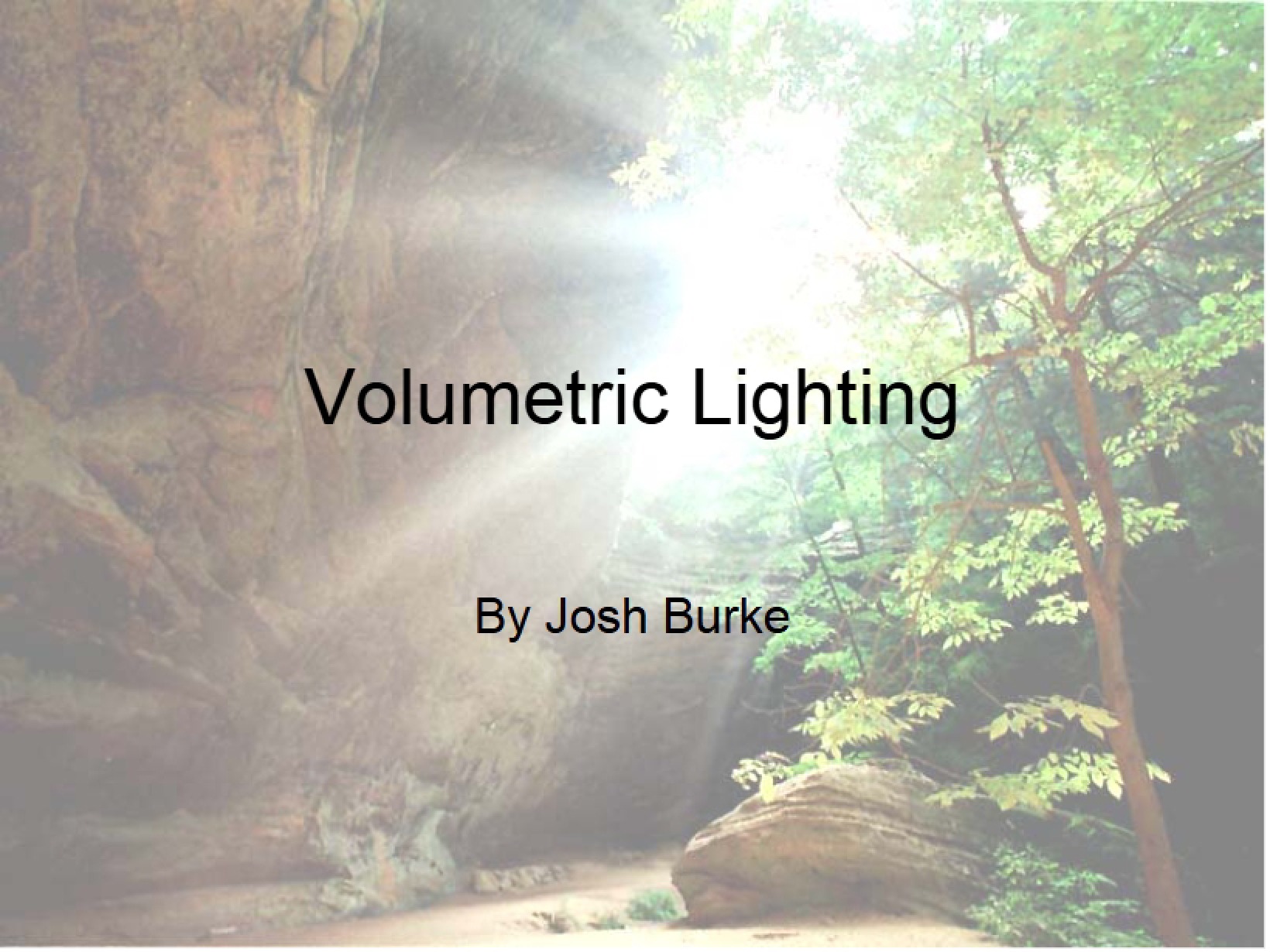 Lighting Volumetric