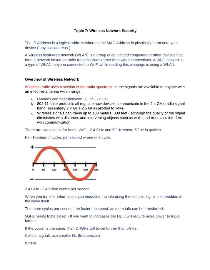 Wireless Network Security for Data and Communication Protection