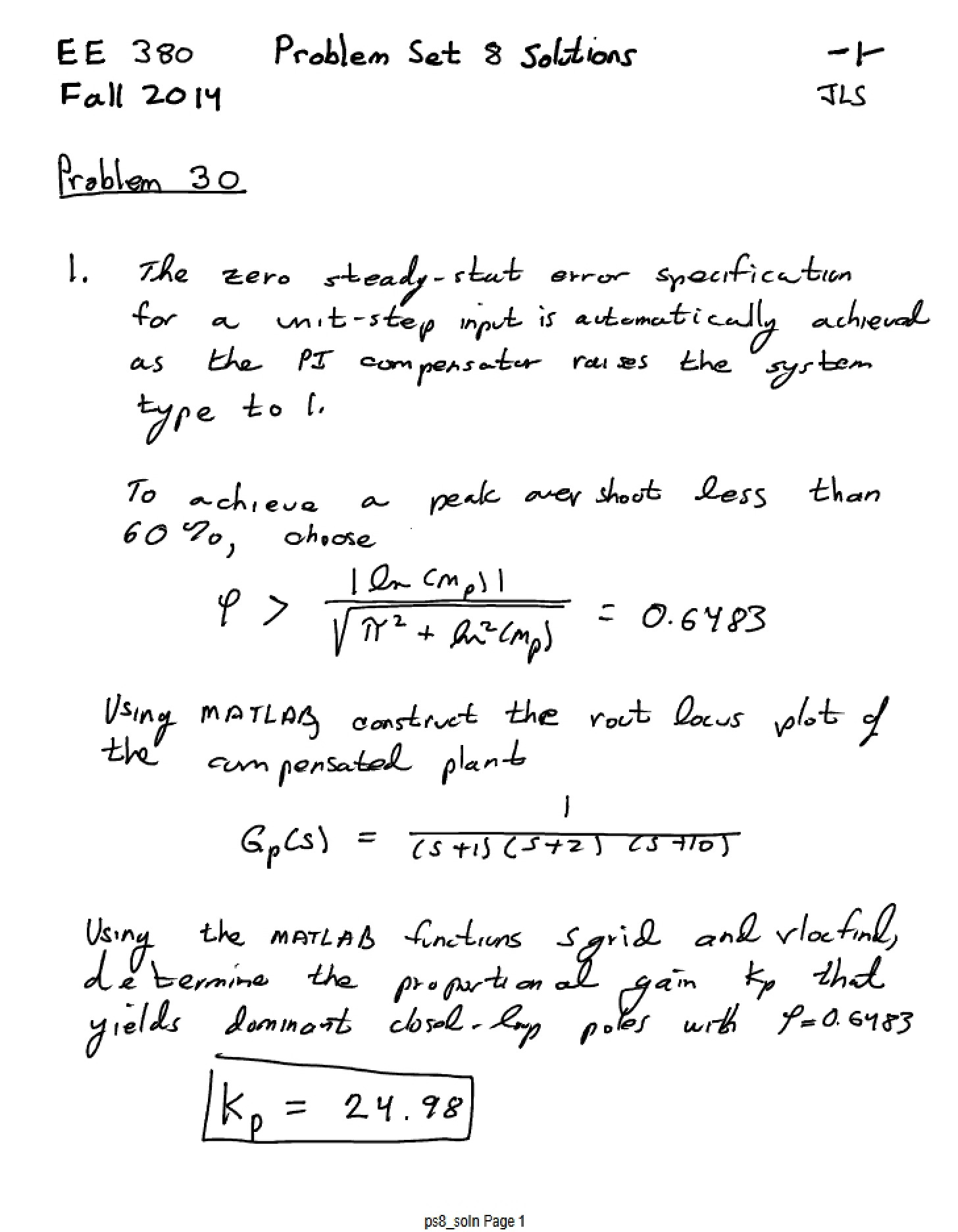 Key for Problem Set 8