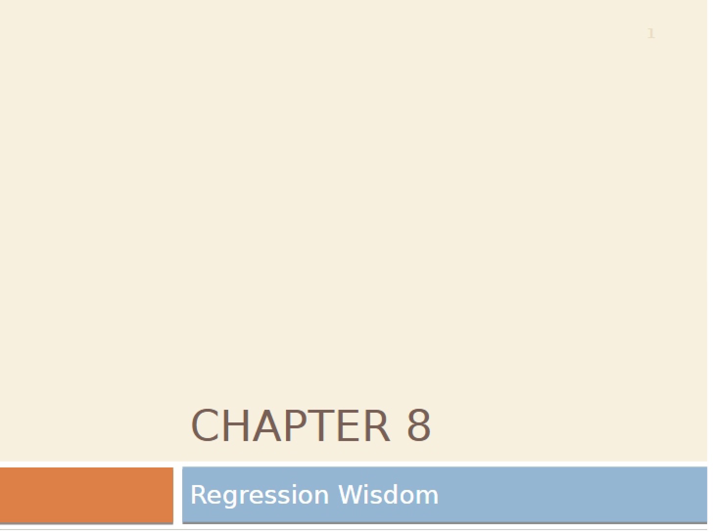 Notes from Chapter 8 Lecture