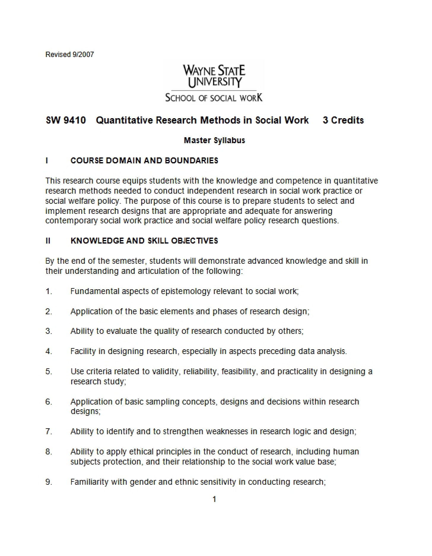 Course Policies