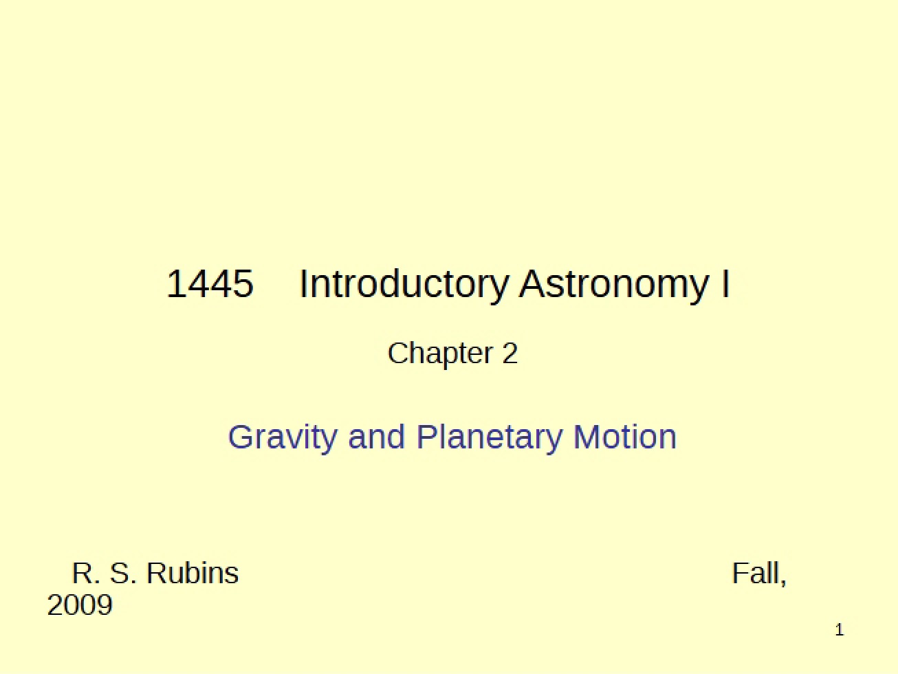 Planetary Motion and Gravity Dynamics